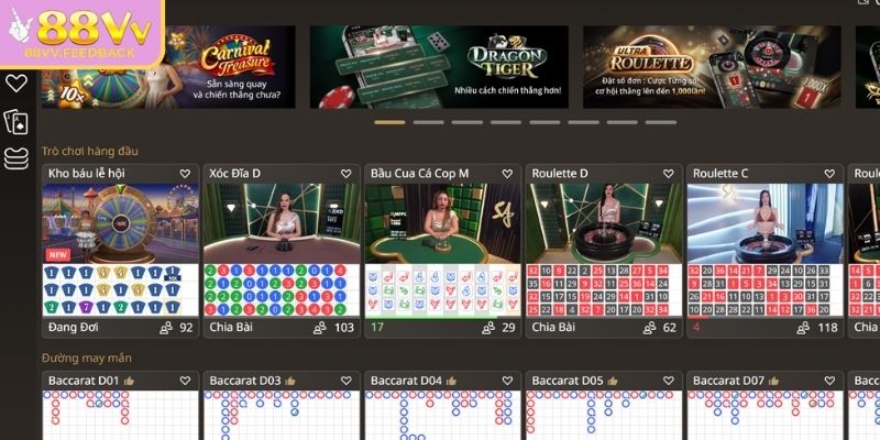 Lý do nên tham gia giải trí tại sảnh SA Gaming 88VV